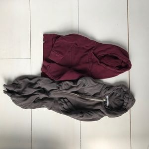 Mini Mioche Hoodie and Romper Sz 2